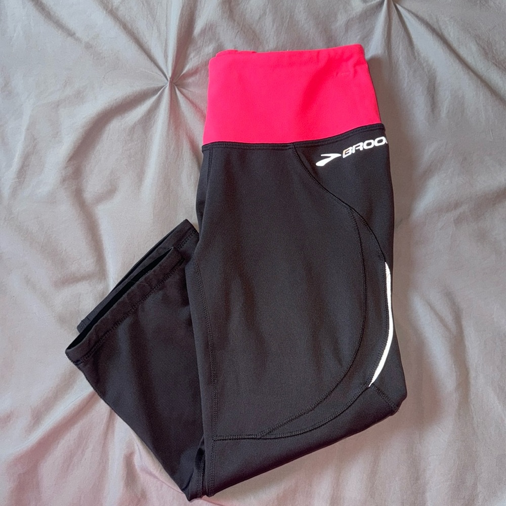 Brooks Cropped Running Leggings